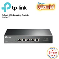 TP LINK TL-SX105 5-Port 10G Desktop Switch - 3 Years Local Warranty (Brought to you by Global Cyberm