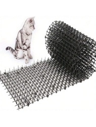 Cat Scat Mat With Plastic Spikes, 6.5ft/13.1ft - Outdoor & Indoor Deterrent For Cats, Protects Garde