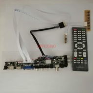 DVB-T2T DVB-C 3663 TV Monitor Kit for LP156WH4(TL)(N1) LP156WH4-TLN2 LCD LED screen HDMI+VGA+USB+TV Controller board Driver