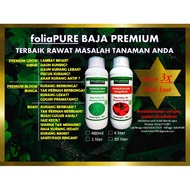 Baja FoliaPURE Premium Berkesan3xGanda Rawat Paksa Subur Bunga Buah Rose Ros Orkid Durian Sawit Sayur Kebun Ladang