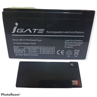 12V 7AH / Alam / Auto Gate / CCTV/ Backup Battery 12V7AH IGATE