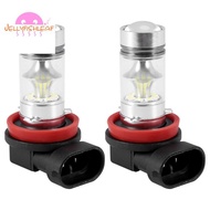 2X H8 H11 H16 6000K White 100W High Power LED Fog Light Driving Bulb DRL