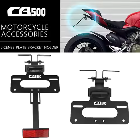 For Honda CB500X CB500F CB500 X CB 500X 2016-2024 2023 Number License Plate Holder Frame Rear Tail T