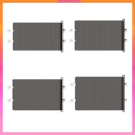 [Kloware2] Pet Gate Gifts for Mom Barrier PVC No Drilling Sturdy Black Screen Mesh Gate Accessories 
