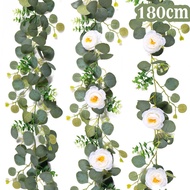Artificial Climbing Vines, Camellias & Flowers for Party, Home & Wedding Decor