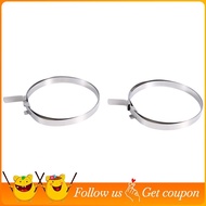 Vehicle Car Constant Velocity CV Joint Boot Clamp Clip Fastener 2 Pcs