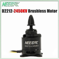 NEEBRC 2212 2450KV Outrunner Brushless Motor 2-3S For RC Fixed-wing FPV Drone Aircraft Plane 6040 Pr