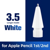 Fonken หัวเปลี่ยนสำหรับ Apple Pencil Gen 1/2ปากกาสไตลัสสำหรับ iPad หัวปากกาใสสำหรับเปลี่ยนปากกาสไตลัสปลายปากกาอุปกรณ์เสริมสำหรับ Ipad