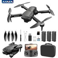 F198 Foldable Quadcopter Drone With Dual Cameras, Adjustable Lens, Optical Flow Stabilization, Hover