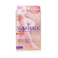 SlimWalk 保濕休閒壓力襪 (睡眠型, 長筒露趾)- #粉紅色 (尺寸:細至中碼) 1pair