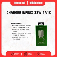 Infinix 33W 1A1C Charger
