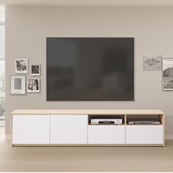 [特價]直人木業-FUTURE北歐風系統板210公分電視櫃
