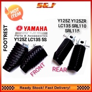 Y125Z LC135 5S FRONT FOOTREST REAR FOOTREST
