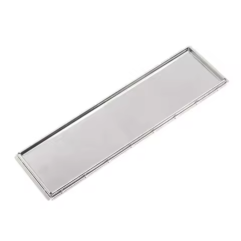 【C】2PCS I/O Shield No Any Opening Blank Backplate For All Motherboard Diy