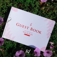 Wedding GUEST BOOK CUSTOM WEDDING GUEST BOOK