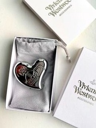 【全新行貨】Vivienne Westwood 充氣打火機 實用心型大土星創意打火機 銀色 通用