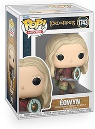 Epic Collectibles Movies: Lord of The Rings - Battle Eowyn Vinyl Figure Collectibles Bundle with Com