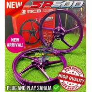 SPORT RIM RCB Y16ZR V1 V2 SP500 PURPLE 1.60/1.85/17 RCB RIM SP500 PURPLE ACCESSOIRES MOTOR Y16ZR