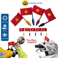 Cờ Việt Nam Gắn Chân Gương Xe Máy Xe Đạp Điện