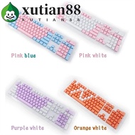 XUTIAN Keyboard Keycap 104Pcs Universal Mechanical Keyboard 104/108 980k Colorful Blank Keycaps