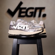 Legit P-6000 White Black Metallic Silver Men Shoes