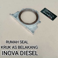 Rear Crankshaft Seal Mount Housing for Toyota Innova Inova Fortuner Hilux Diesel 1kd 2kd