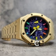 《改裝訂製》G-SHOCK特別限量版 男裝女裝手錶鋼錶電子錶 防水潛水錶 農家橡樹 Casioak Casio G Shock Special Limted Edition GA2100 Luxury