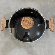 Supra Dutch Oven Die Cast Induction Granite Non Stick Series Casserole Non Stick 24 Cm