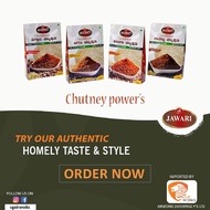 Chutney powder Podi ( Peanut / Shiggavi / Niger / Flaxseed ) 250g