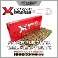 415Hx132L Heavy Duty Gold Chain Rantai Emas MVR1 Vietnam YAMAHA Y15 Y16 LC135 LAGENDA HONDA EX5 RS15