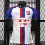 Lyon 2026-27 home player jersey, customizable with name and number