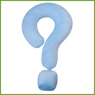 Neck Support Travel Pillow 21.65in Creative Large Question Mark Curved Pillow Soft Throw Pillow Deco