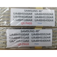 LED BACKLIGHT SAMSUNG UA48H5500AR, UA48H6340AR, UA48H5100AR, UA48H5552AR, UA48H5150AR, UA48H6400AR