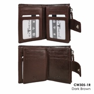 (CW305-1R/2R) Extreme Leather Wallet I Button Wallet I Leather Wallet c/w Detachable Cardholder I Wa