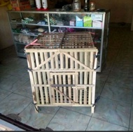 kandang rakit kotak ayam jago/ayam Bangkok/ayam kampung