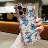 Case Redmi A5 4G A3 4G A3X A1+ A2+ A1 4G A2 4G 9C 10A 9A 9 9T 8 8A Pro 8A Cartoon Stitch Anti Drop S