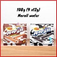 (108g/12g x 9 Packs) Win2 Moroll Wafer Rolls Halal