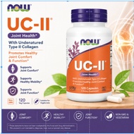 NOW UC-II Joint Health Type II Collagen 120 Capsules Supports Joint Comfort Mobility & Flexibility S