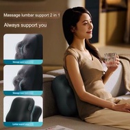 PHILIPS Back and Neck Massager with Heat, Deep Tissue Kneading Electric Massage Pillow for Back Shou