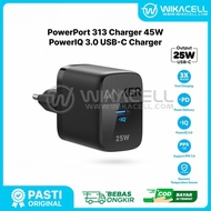 Anker 312 USB-C 25W Adapter (A2642) - Black/White