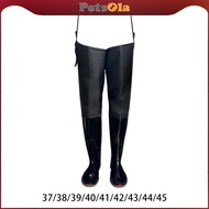 [PETSOLA] Fishing Waders, Fishing Waist Waders, Pants with Non-Slip Boots, Outdoor Thigh Waders