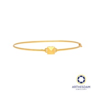 Arthesdam Jewellery 916 Gold Square Bangle