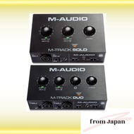 M-Audio Audio Interface with Music Production Software Live Streaming Combo Jack M-Track Duo / Solo