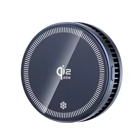 QI2 Magnetic Stand Refrigeration Wireless Charger 25W Fast Charging Ice Cooling MacSafe Car Phone Ho