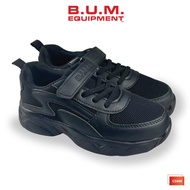 BUM Equipment Kids Shoes - CS808/CS809 Black School Shoe/Kasut Hitam Sekolah Ultralight