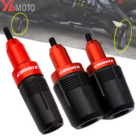 Motorcycle Aluminum Exhaust Crash Guard For HONDA CB500X CB 500 X 500X 2013-2023 Frame Sliders Engin