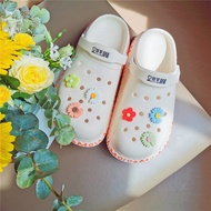 House Slippers Hole Shoes Flower Cartoon