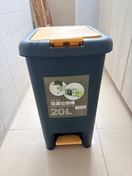20L 雙蓋垃圾桶
