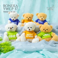 YWCP 37 - Tddy Bear Doll ±15cm Bear - Love Doll - Thinking Of You - Happy Birthday Doll - Children's
