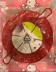 全新 Chef'n chefn chef n Sleekstor VeggiSteam veggi steam 8-1/2-Inch Silicone Steamer, Cherry 矽膠 蒸架 蒸餸